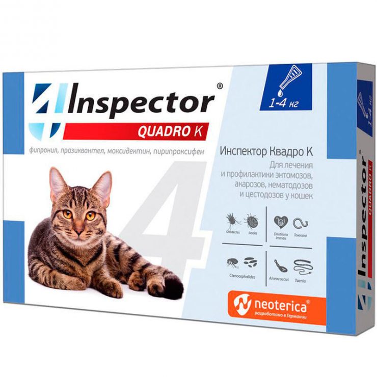 Инспектор от блох для кошек - картинка 1